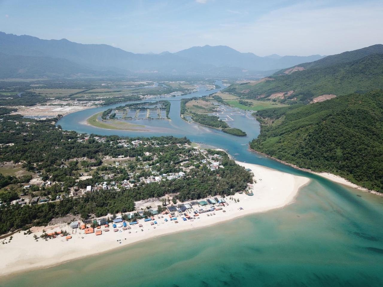 Canh Duong Motel Lang Co Kültér fotó