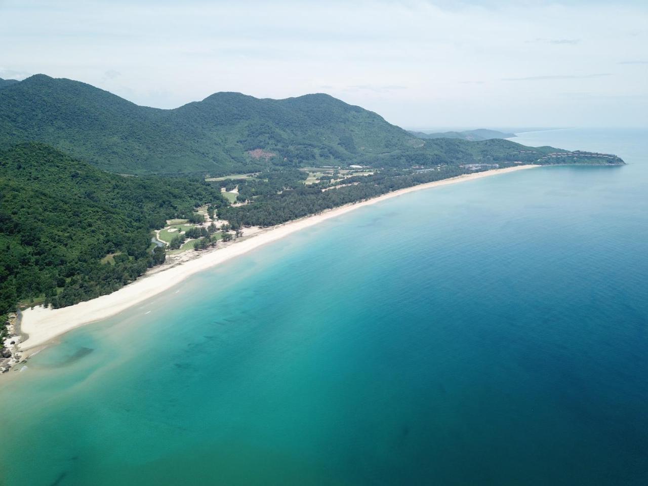 Canh Duong Motel Lang Co Kültér fotó